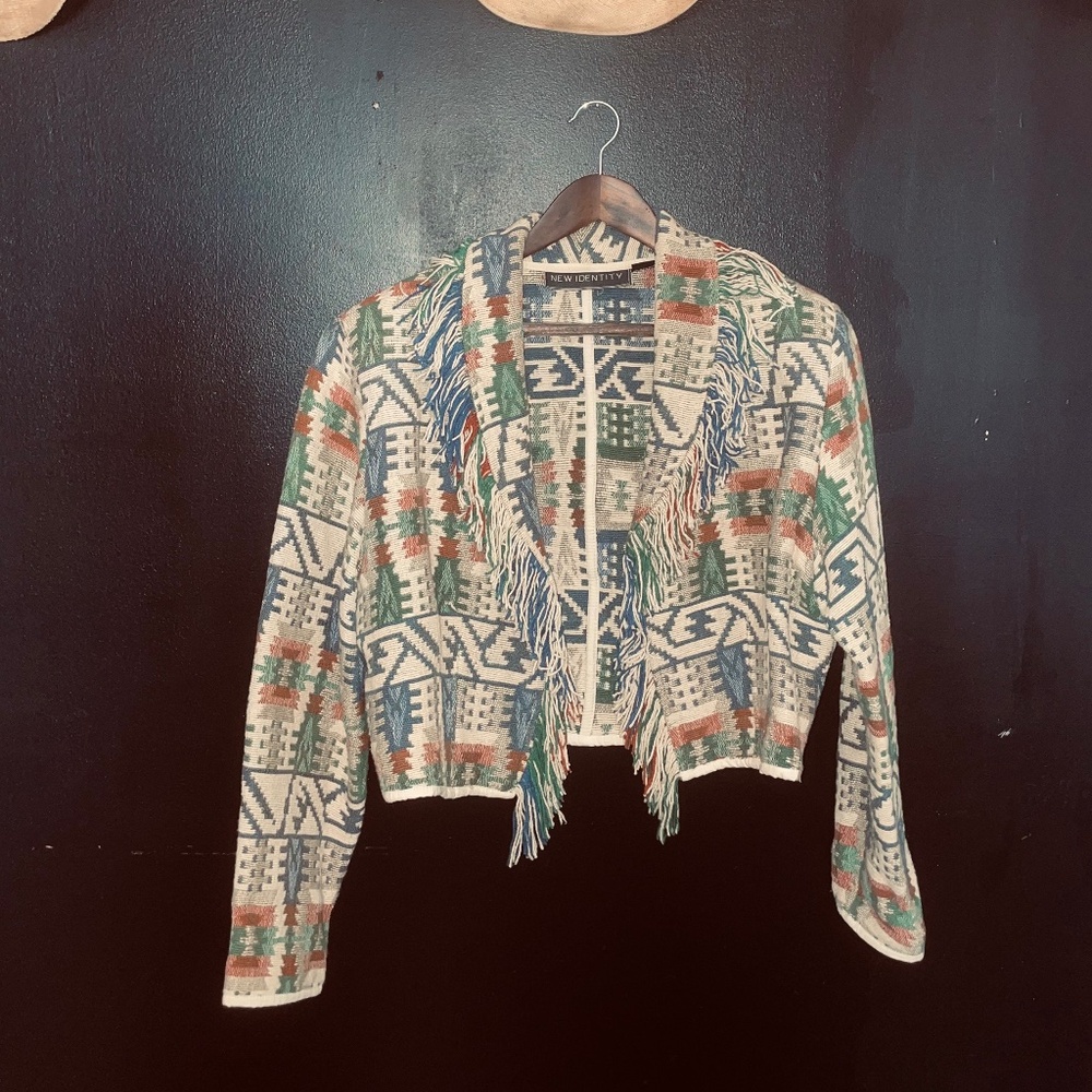 Vintage fringe jacket